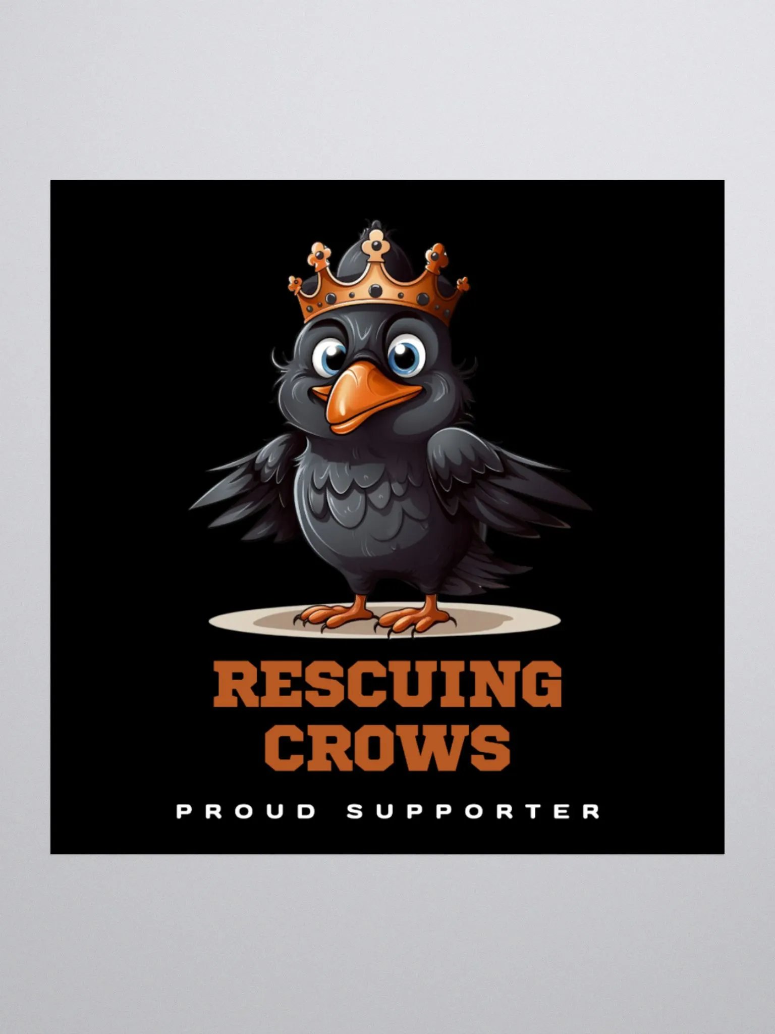 Proud Crow Partner Sponsor Sticker product image (1)