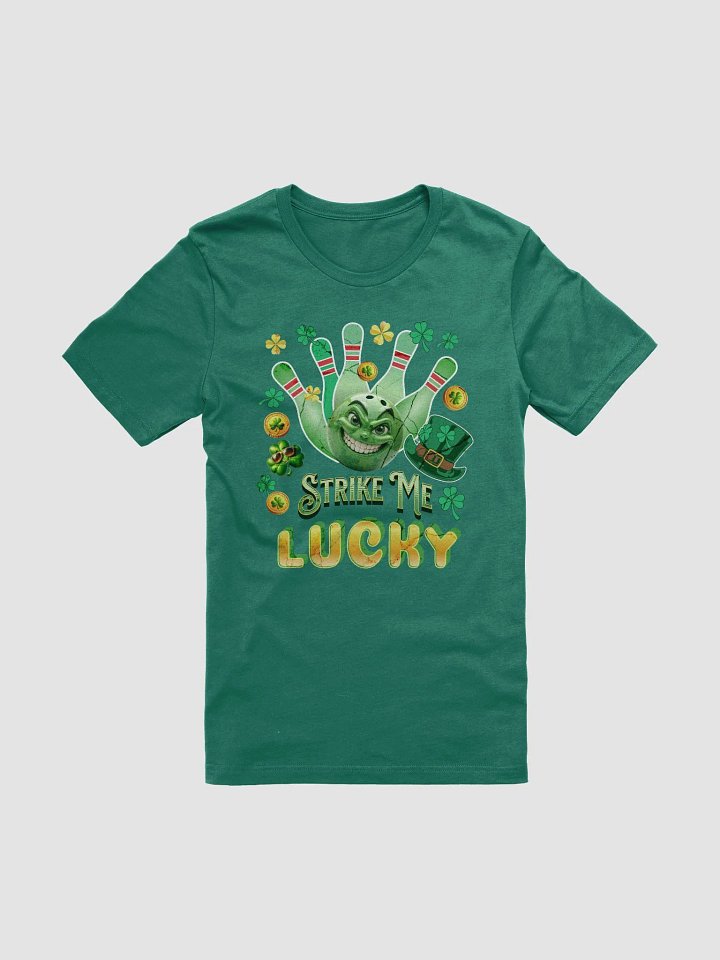 Strike Me Lucky Bowling Ball T-Shirt product image (1)