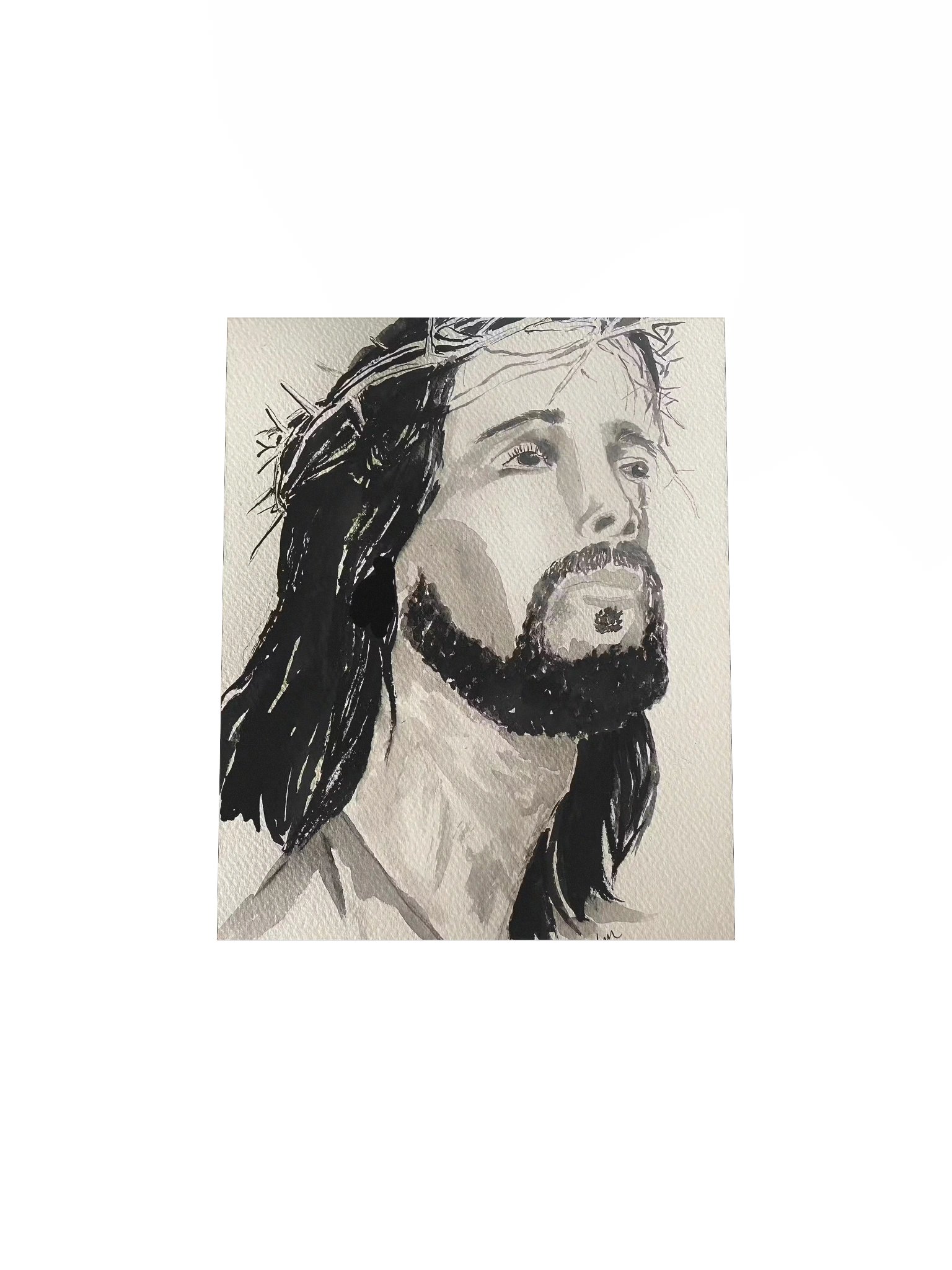 Christ Head 24" x 36" product image (16)