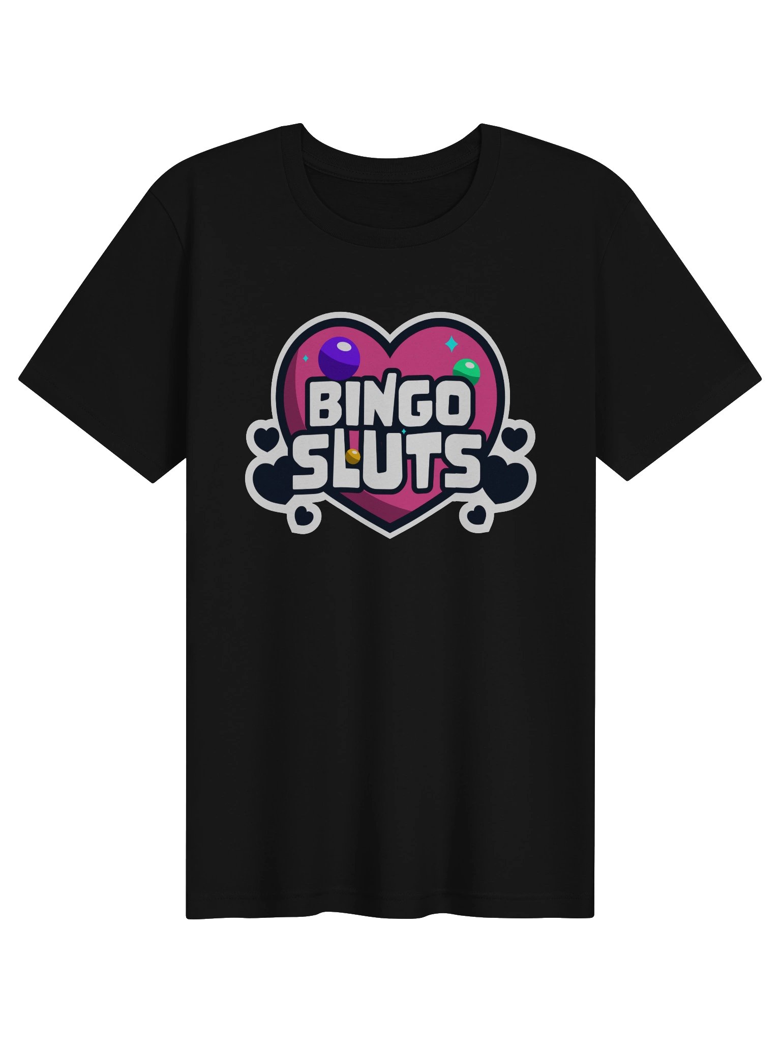 Bingo Sluts Heart Logo Tee product image (5)
