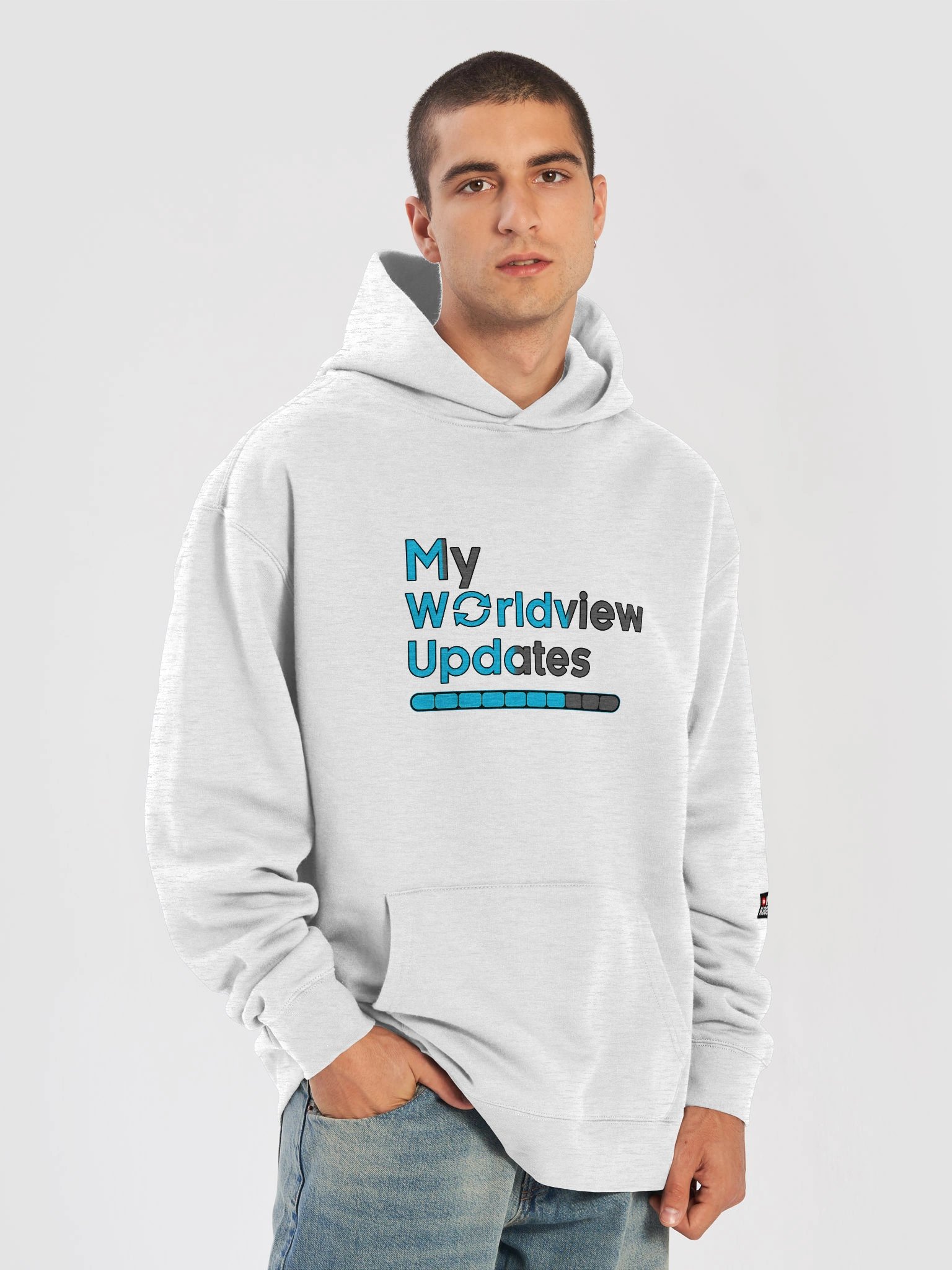 My Worldview Updates - Premium Oversized Hoodie product image (63)
