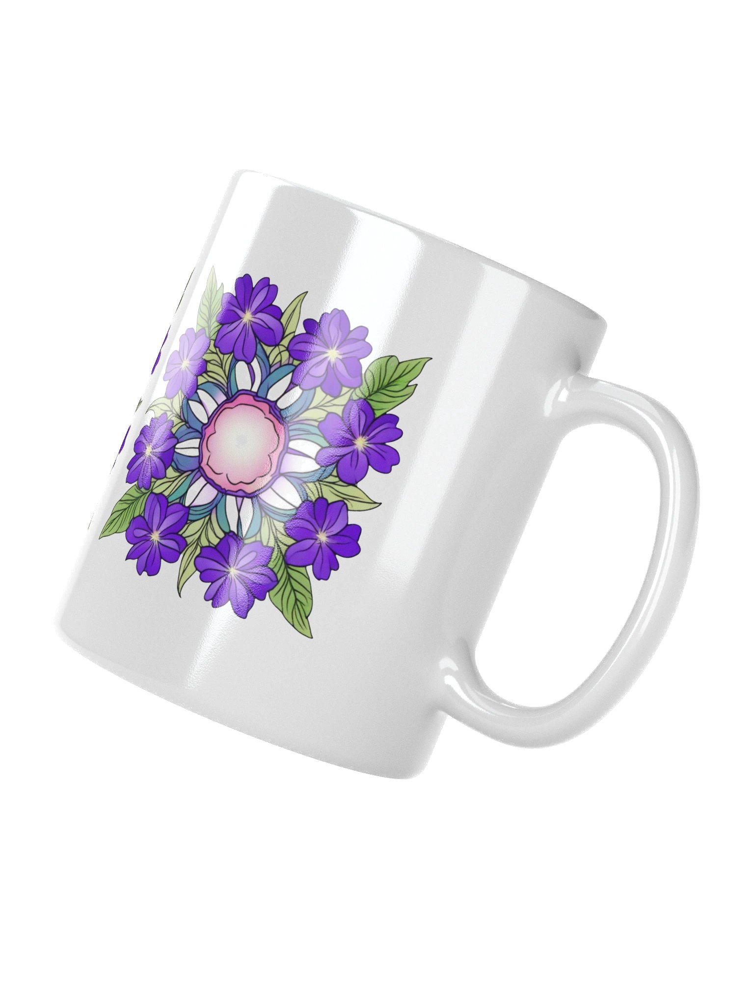 Celestial Petalwheel Mandala - Mug product image (4)