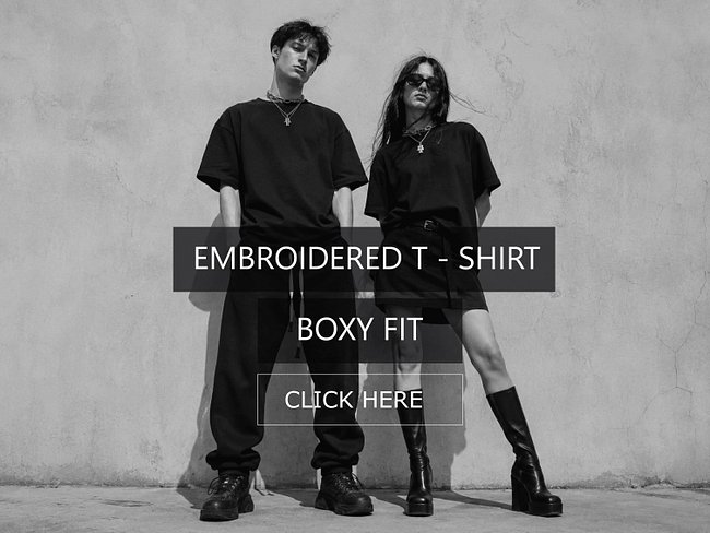 BOXY FIT T - SHIRT