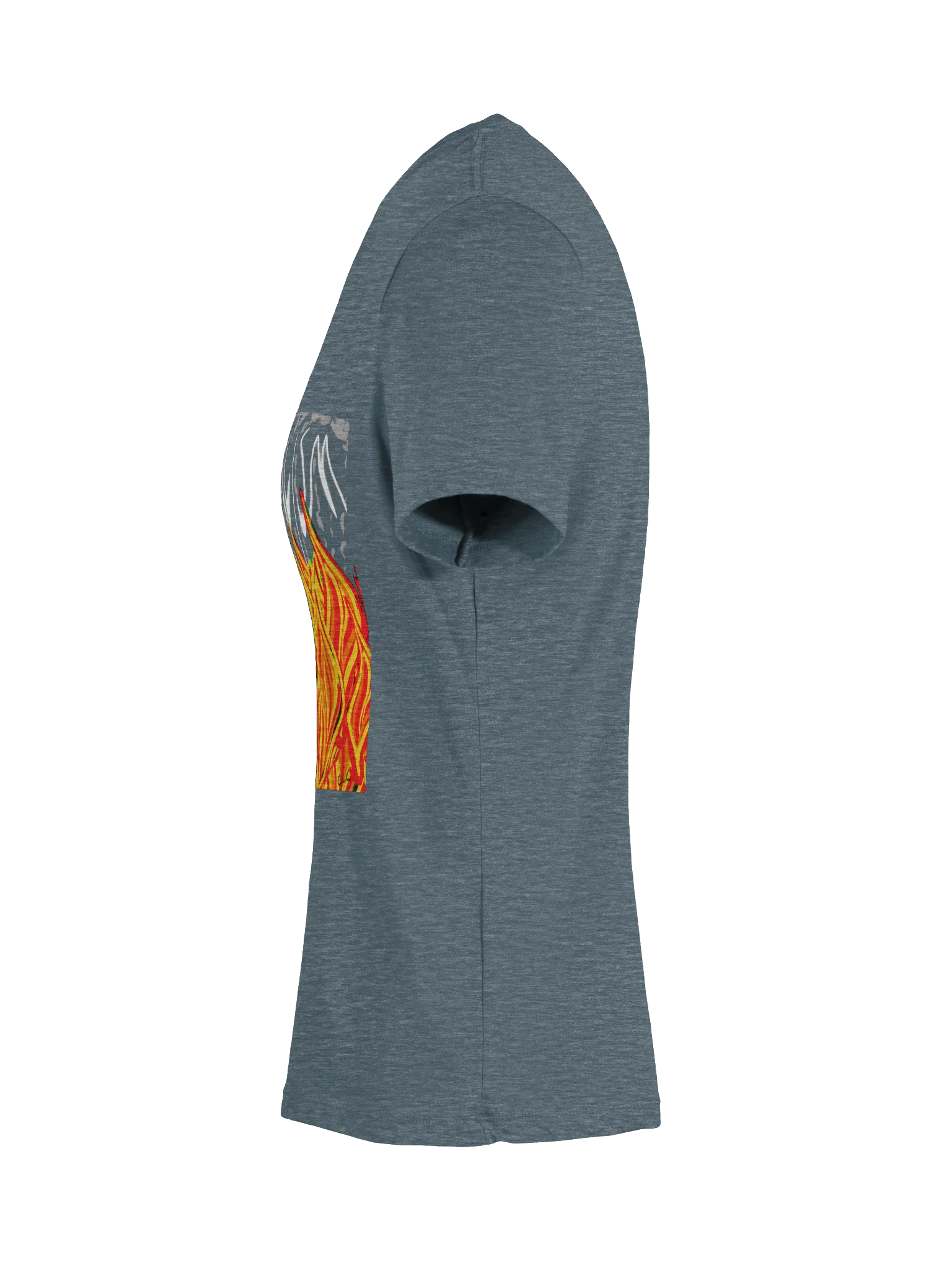 Burn Capitalism Down vneck tee product image (9)