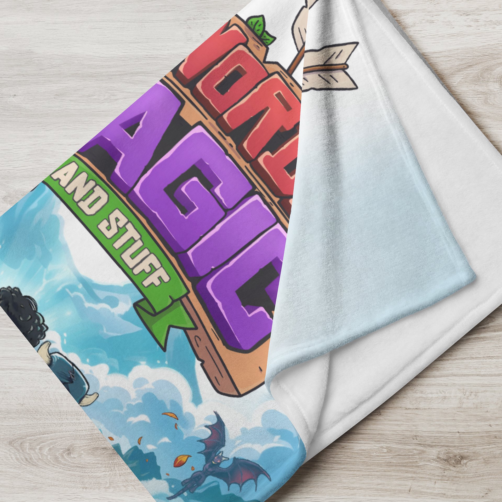 Swords 'n Magic and Stuff Throw Blanket product image (2)