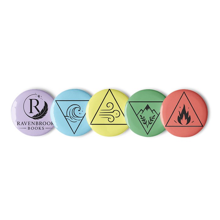 Ravenbrook Pin Buttons product image (1)