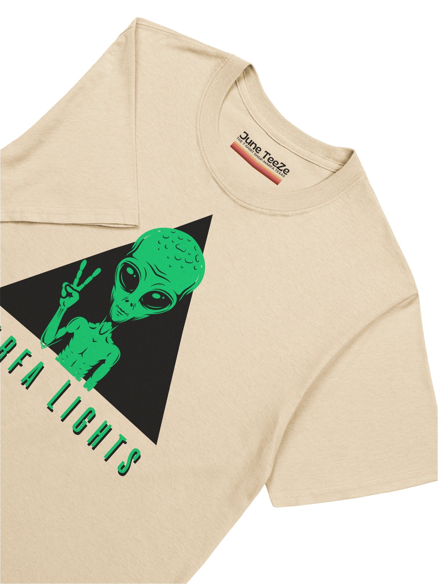 Marfa Alien T-Shirt | Funny West Texas UFO Graphic Tee product image (2)