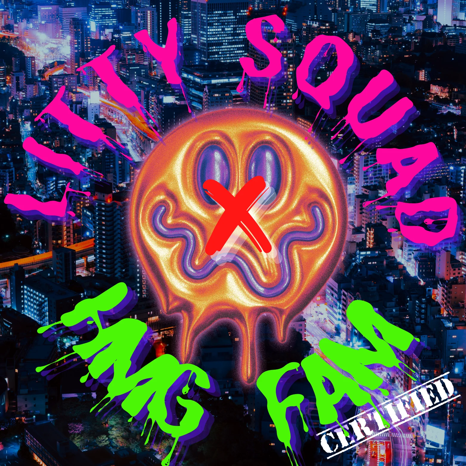 Litty Squad x Hive Mind Gang Collab Tee product image (53)