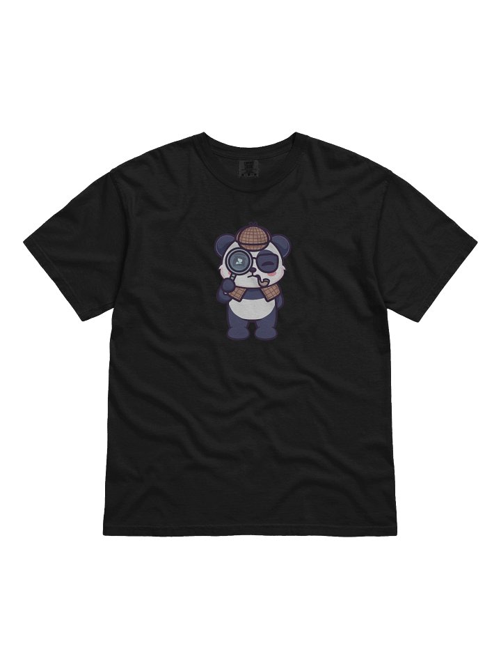 Detective Panda T-shirt product image (1)