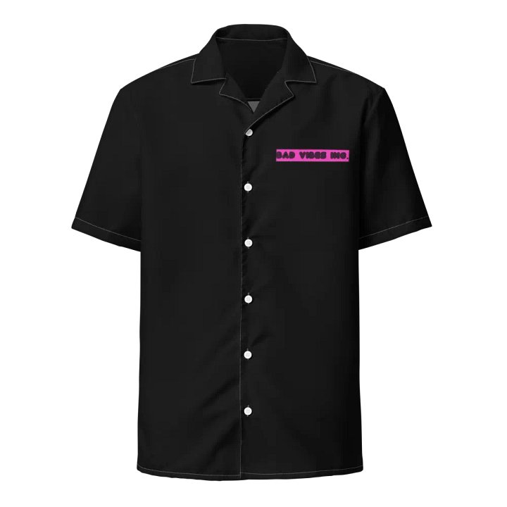 Logo Button Down Black product image (1)