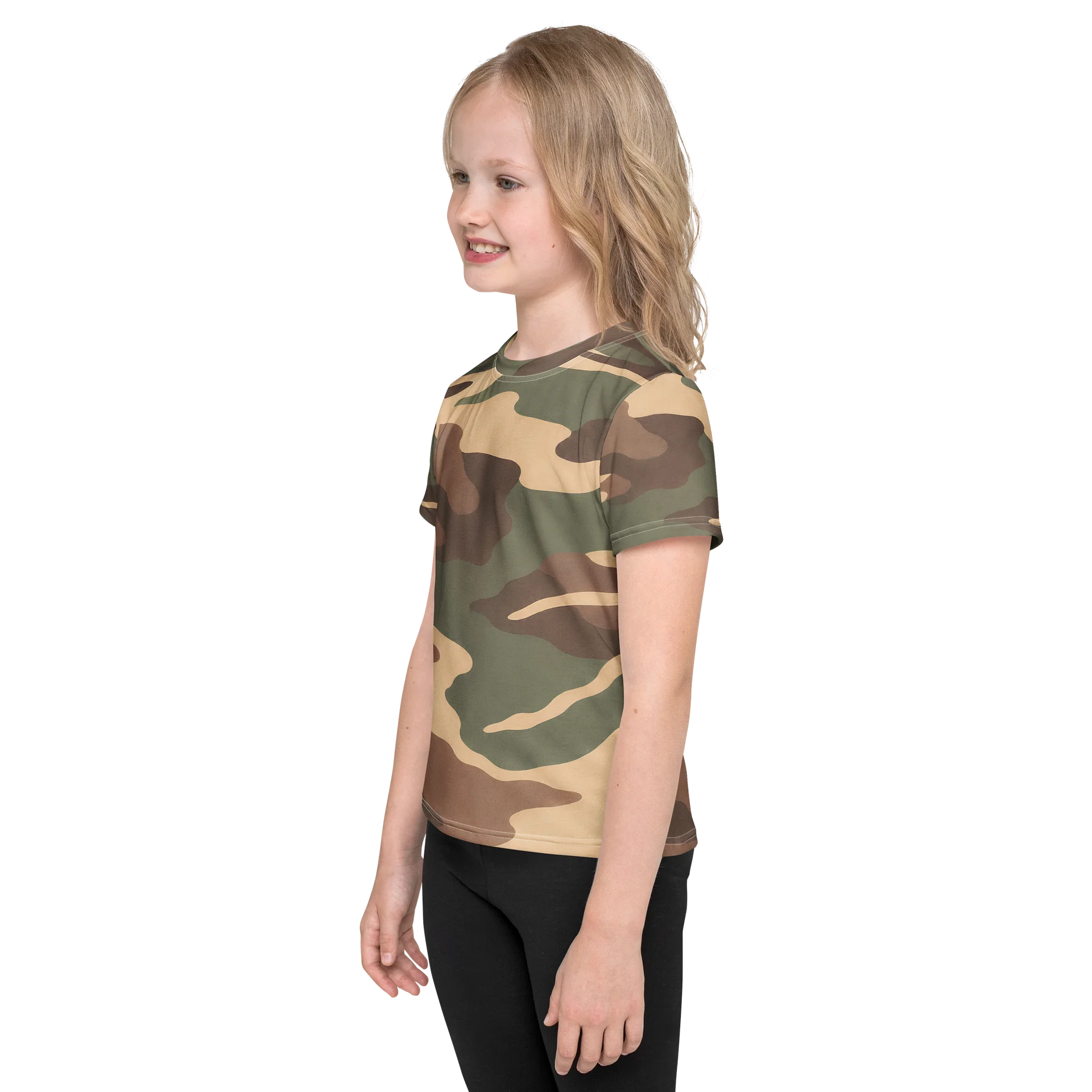Untamed Terrain — All-Over Print Kids Crew Neck T-Shirt product image (3)