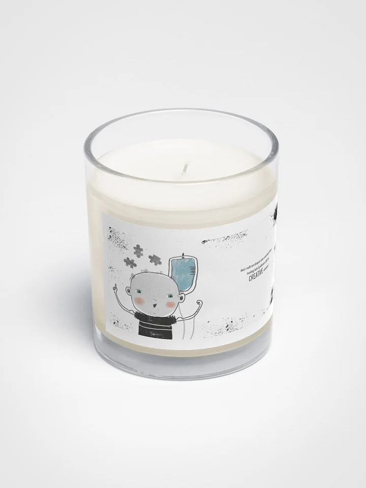 Soy Wax Candle - Unscented - Creative Solutions from Chemo Ate My Eyebrows product image (2)