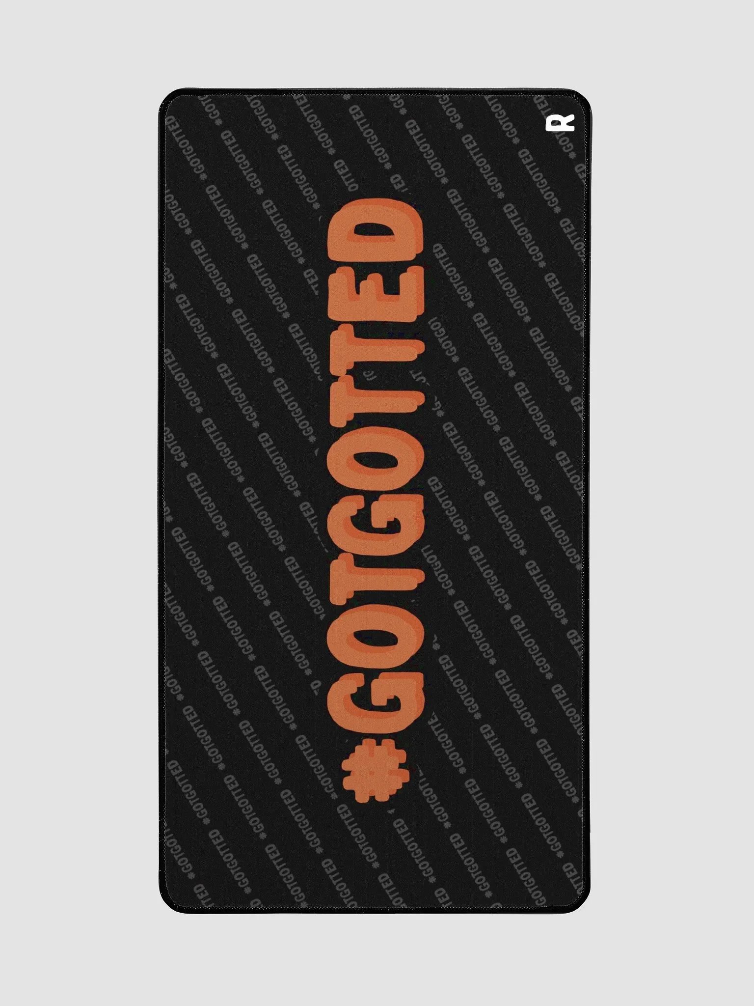 Got-Gotted Orange/Black Mousepad product image (2)