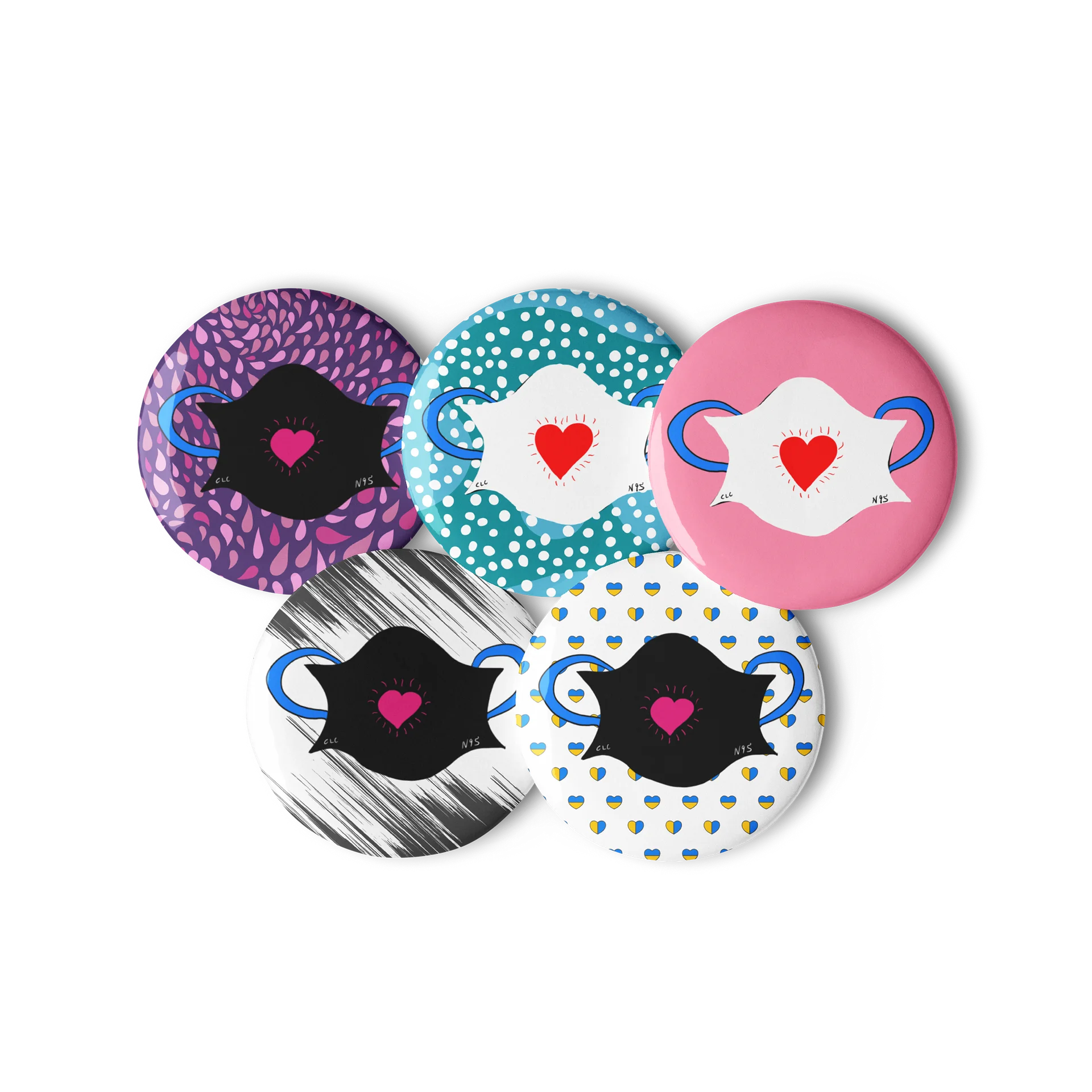 True Love buttons product image (2)