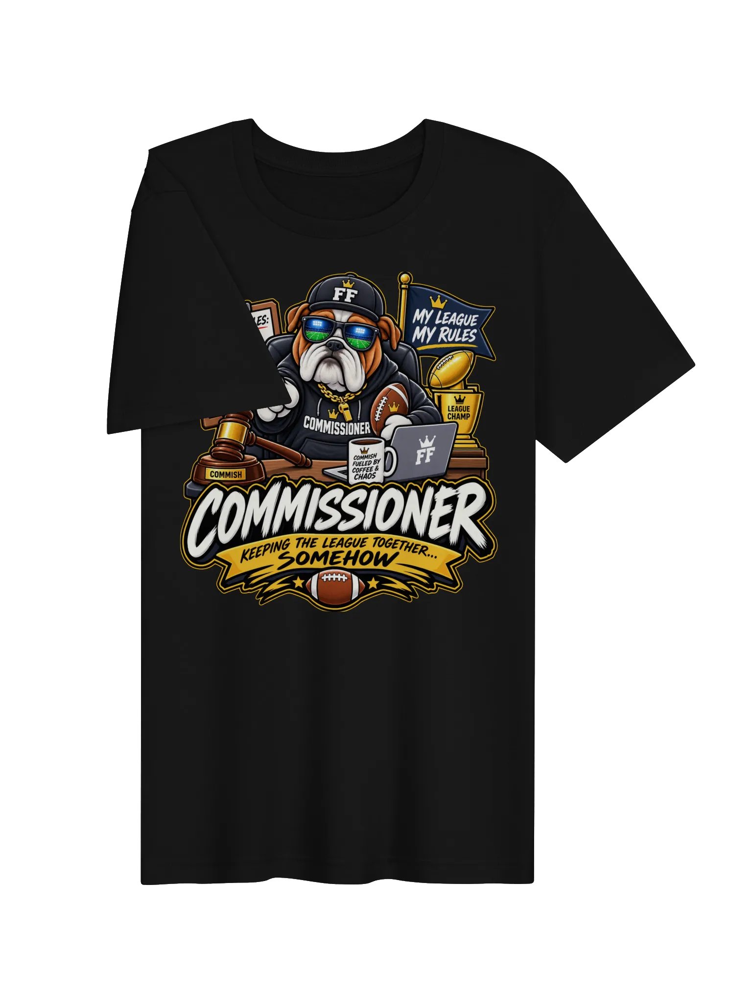Commissioner Bulldog Tee product image (6)