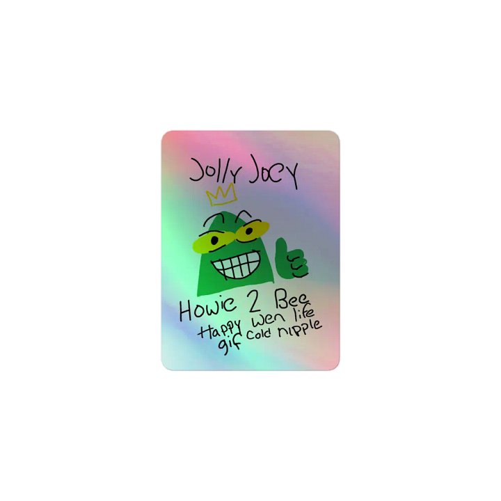 Jolly Joey Book sticker product image (1)