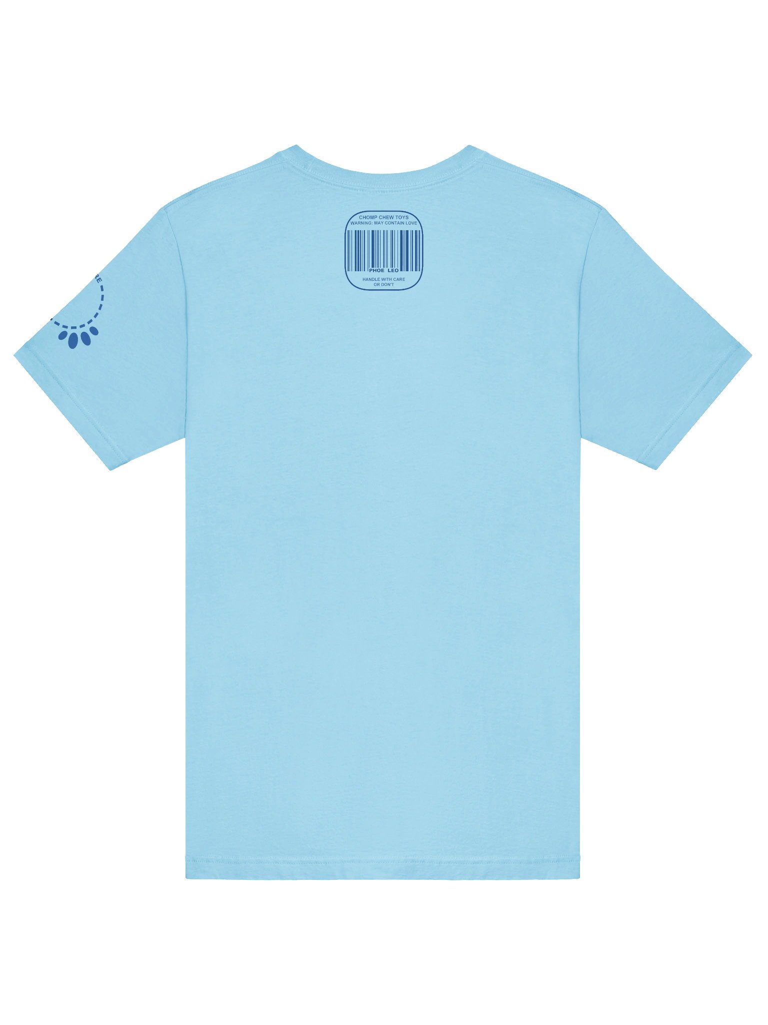 Chew Toy Blue T-Shirt product image (38)