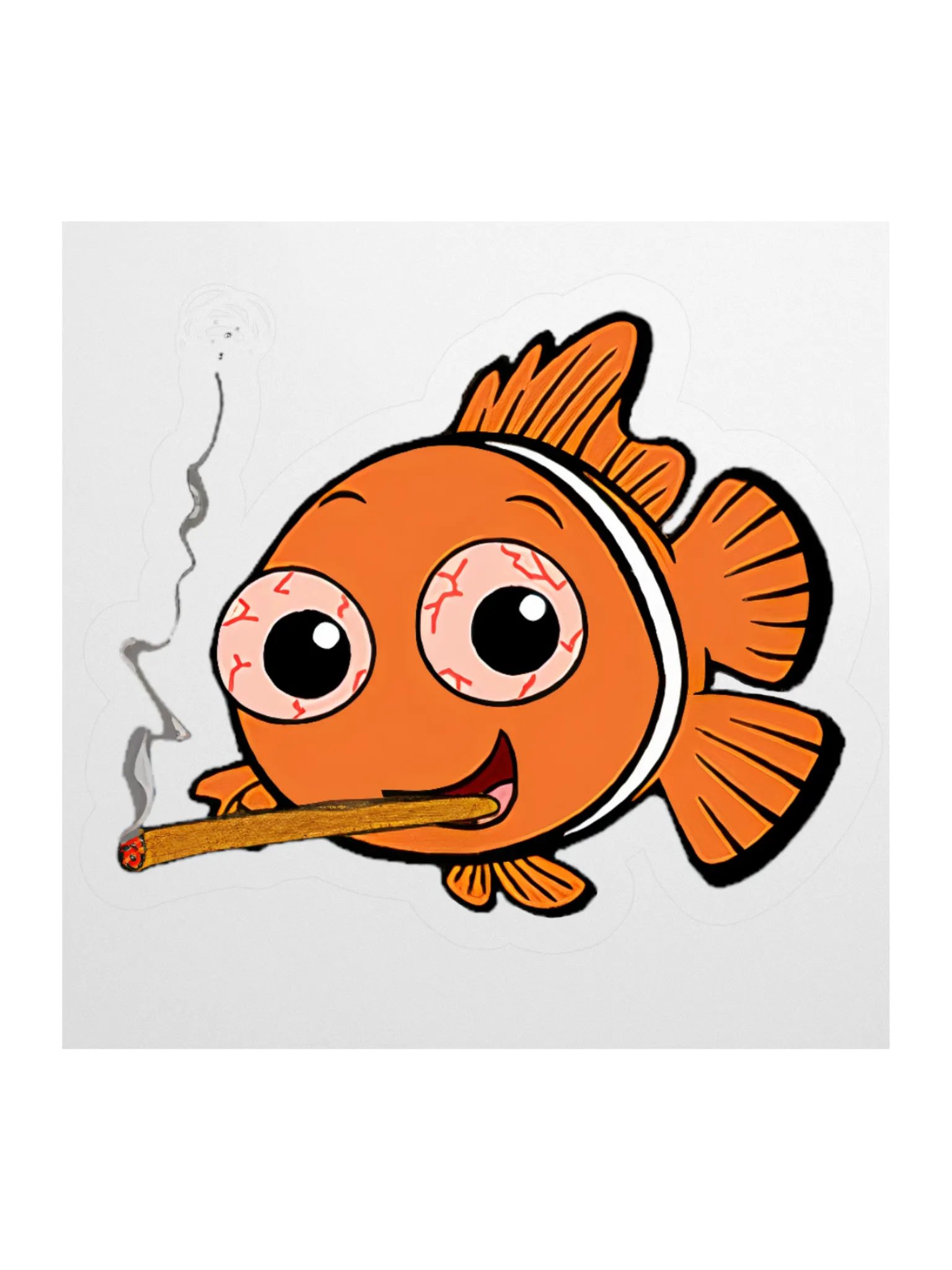 Lowkey Fishy Sticker product image (1)