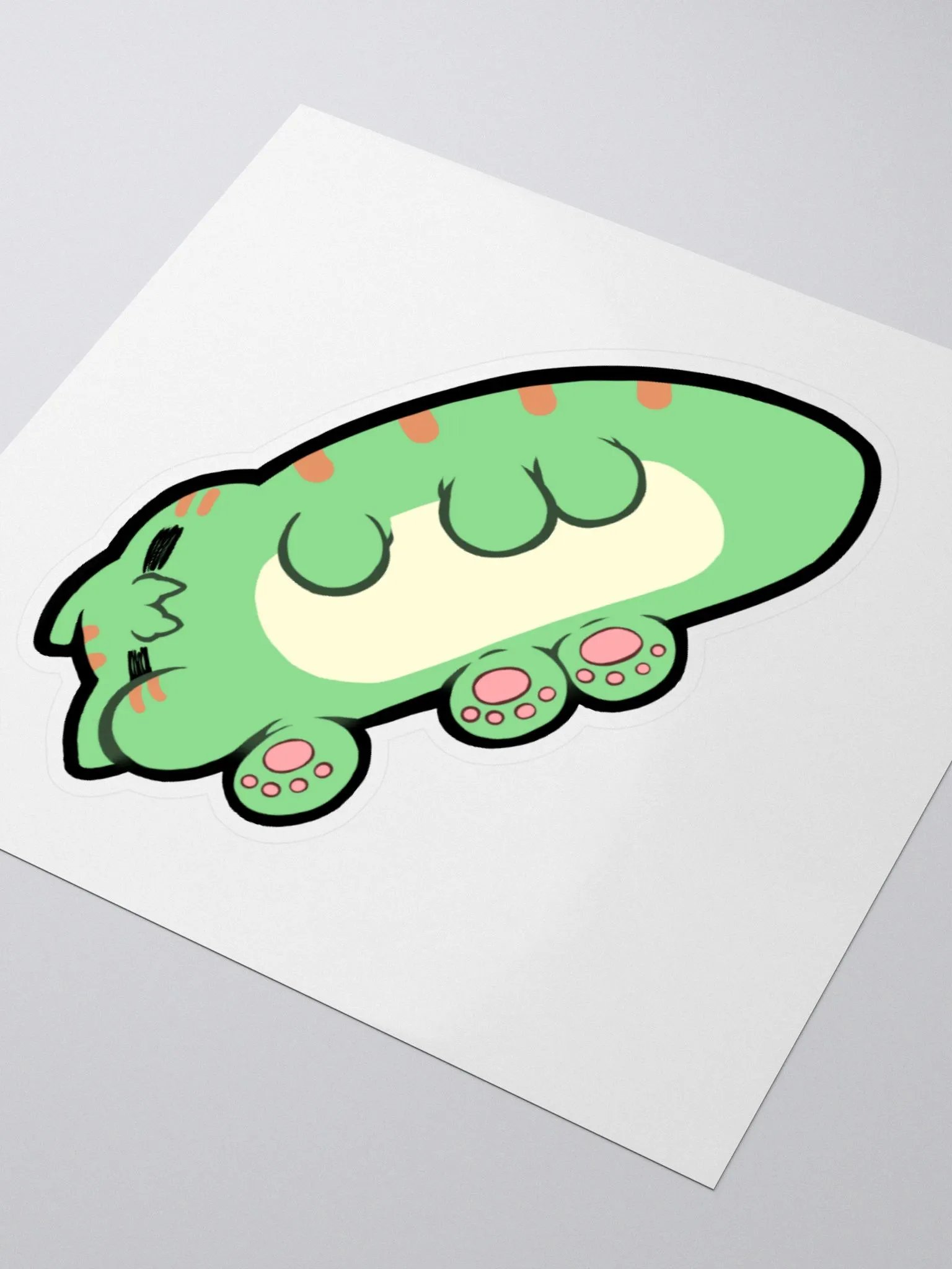 Sleepy Bean Sticker product image (3)