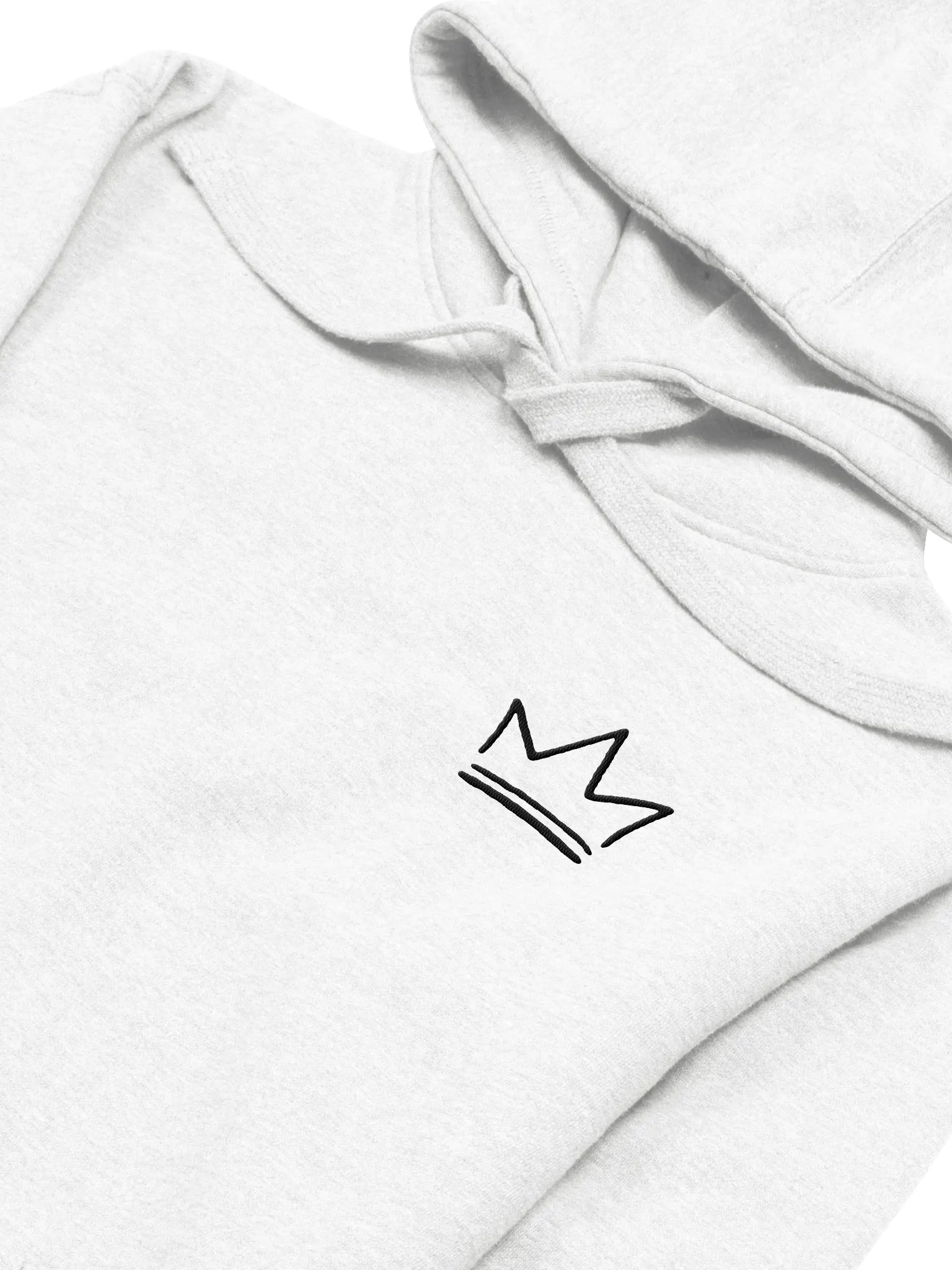 TSEM Crown Hoodie WHT Image 3