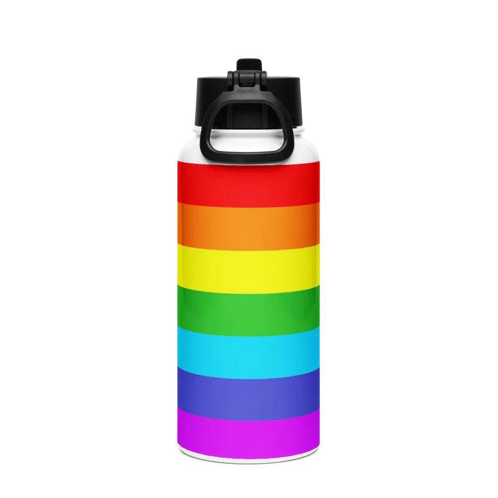 Be Gay Worship Satan Water Bottle product image (2)