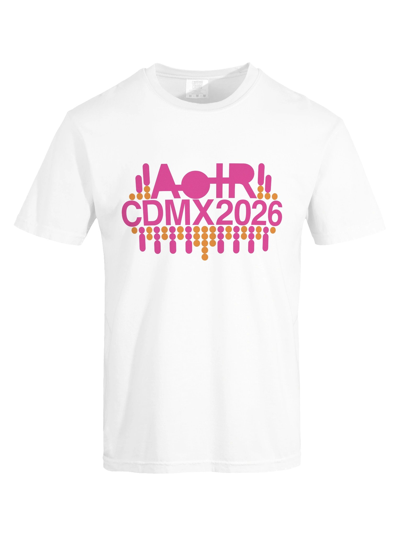 AoIR2026 Regenerations Unisex Conference Tee - Pink product image (5)