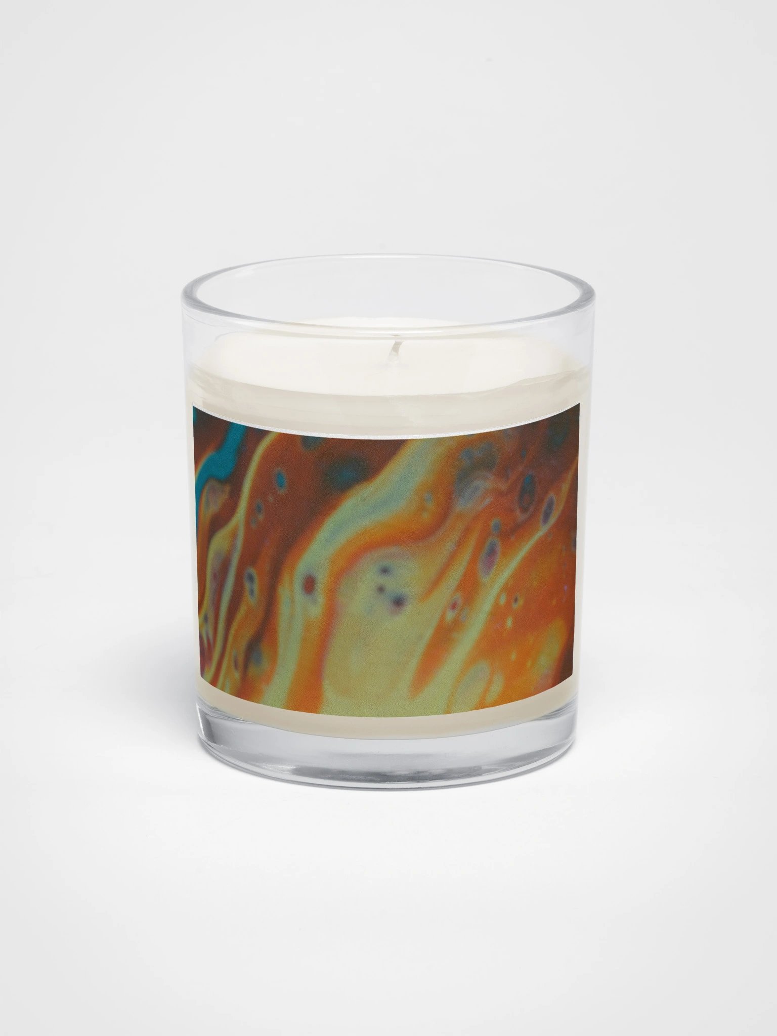 Bright Yellow Flame Soy Candle product image (1)