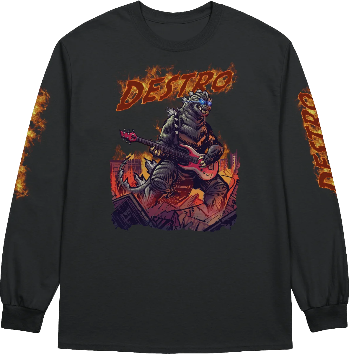 Long Sleeve Shirt - Rock Zilla product image (9)