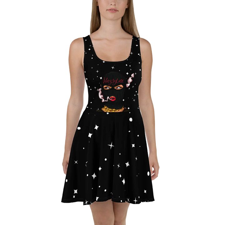HAZ3YLAX Starry Night Skater Dress product image (2)
