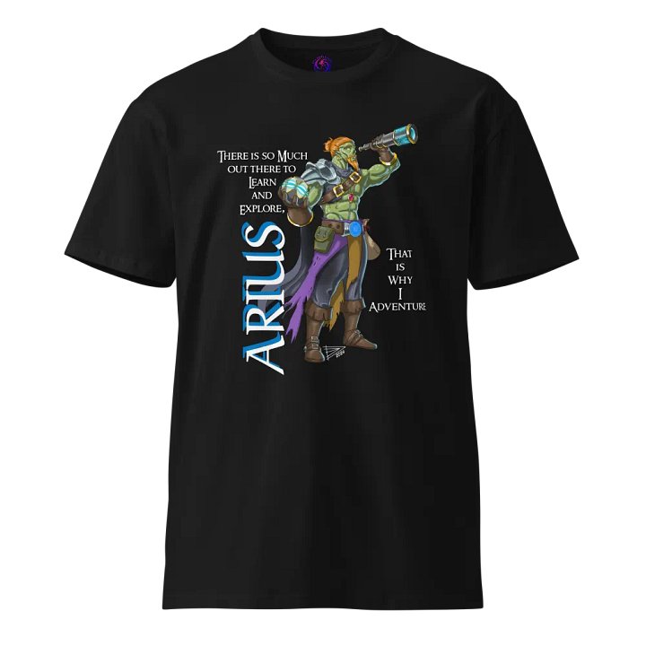 Arius the Adventurer | Premium T-Shirt product image (1)