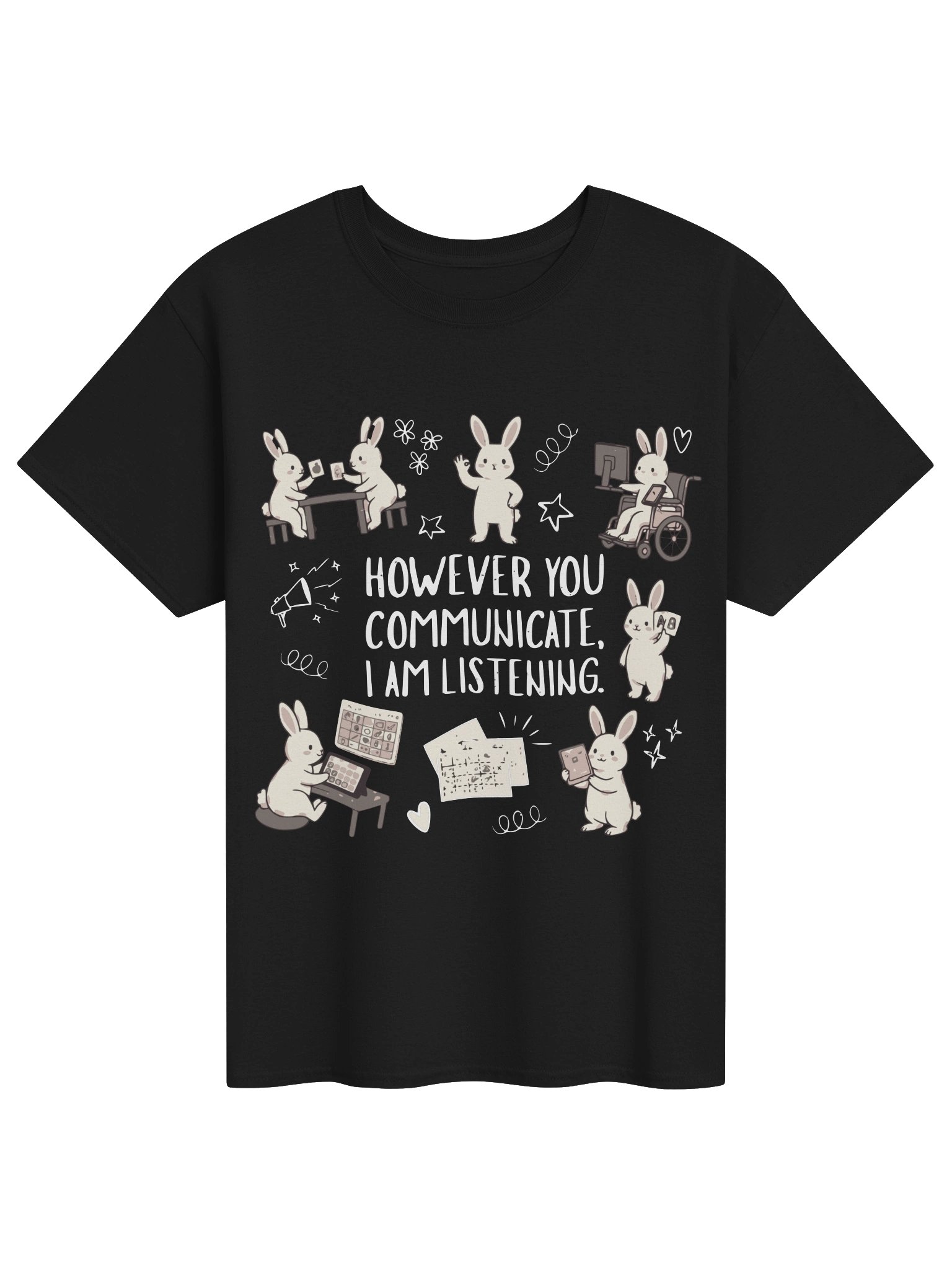 However You Communicate I'm Listening Silly Goose shirt product image (1)