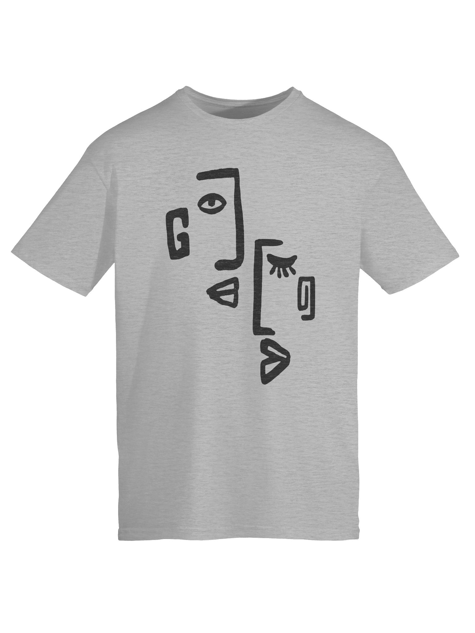 Abstract Geometric Minimalist T-Shirt product image (9)