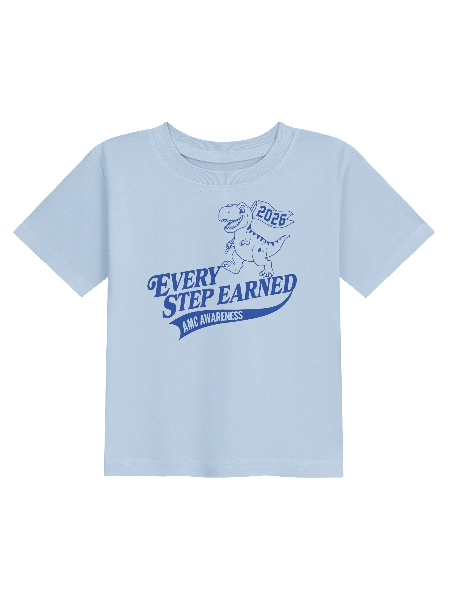 AMC Awareness: Every Step Earned - Single Color Baby Tee product image (1)