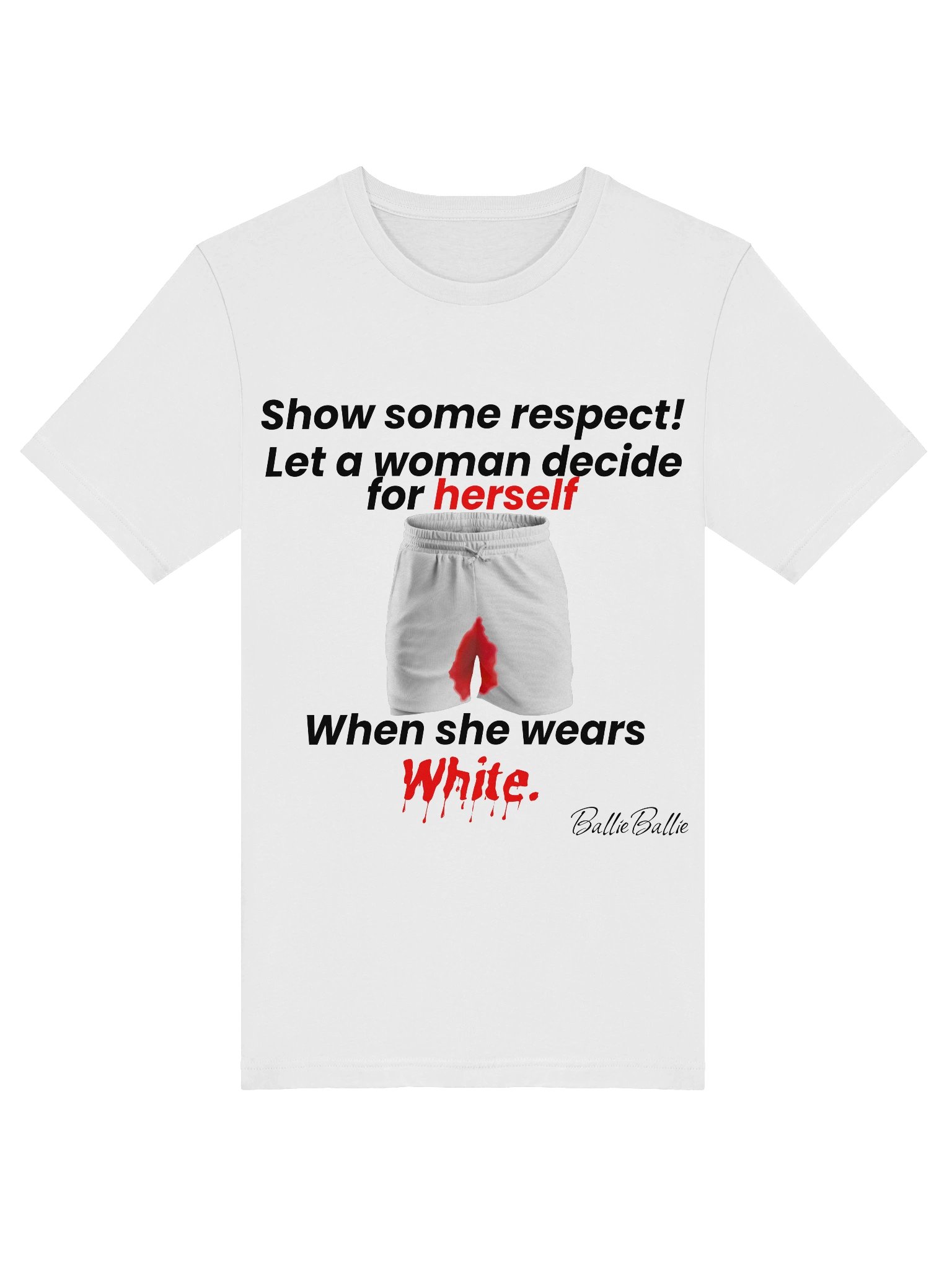 Show some respect! Let a woman decide for herself when she wears white. product image (5)