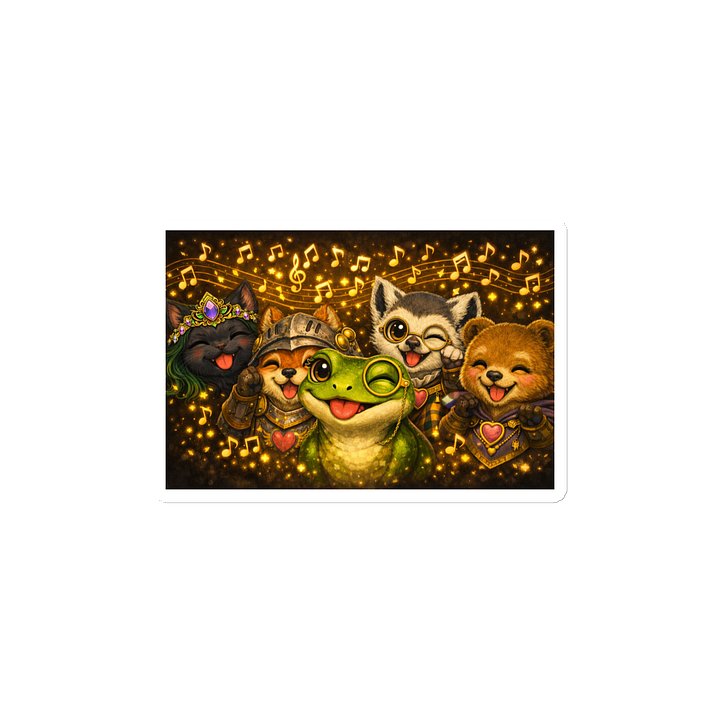 Kingdoms court faces 2 Die-Cut Magnets product image (2)