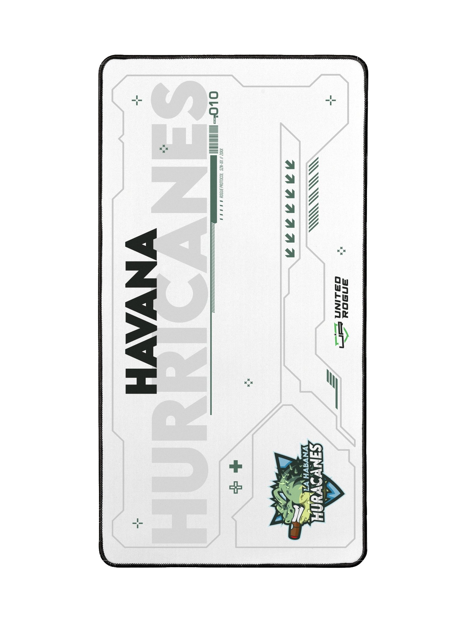 Havana Hurricanes White Desk Mat product image (2)