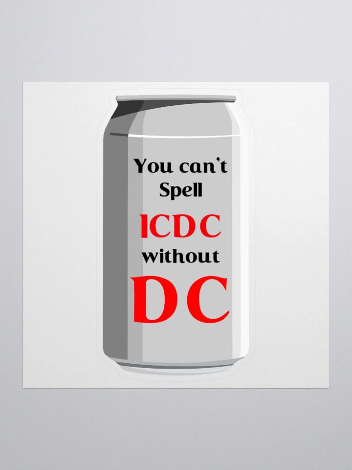 DC Enthusiast Sticker product image (1)