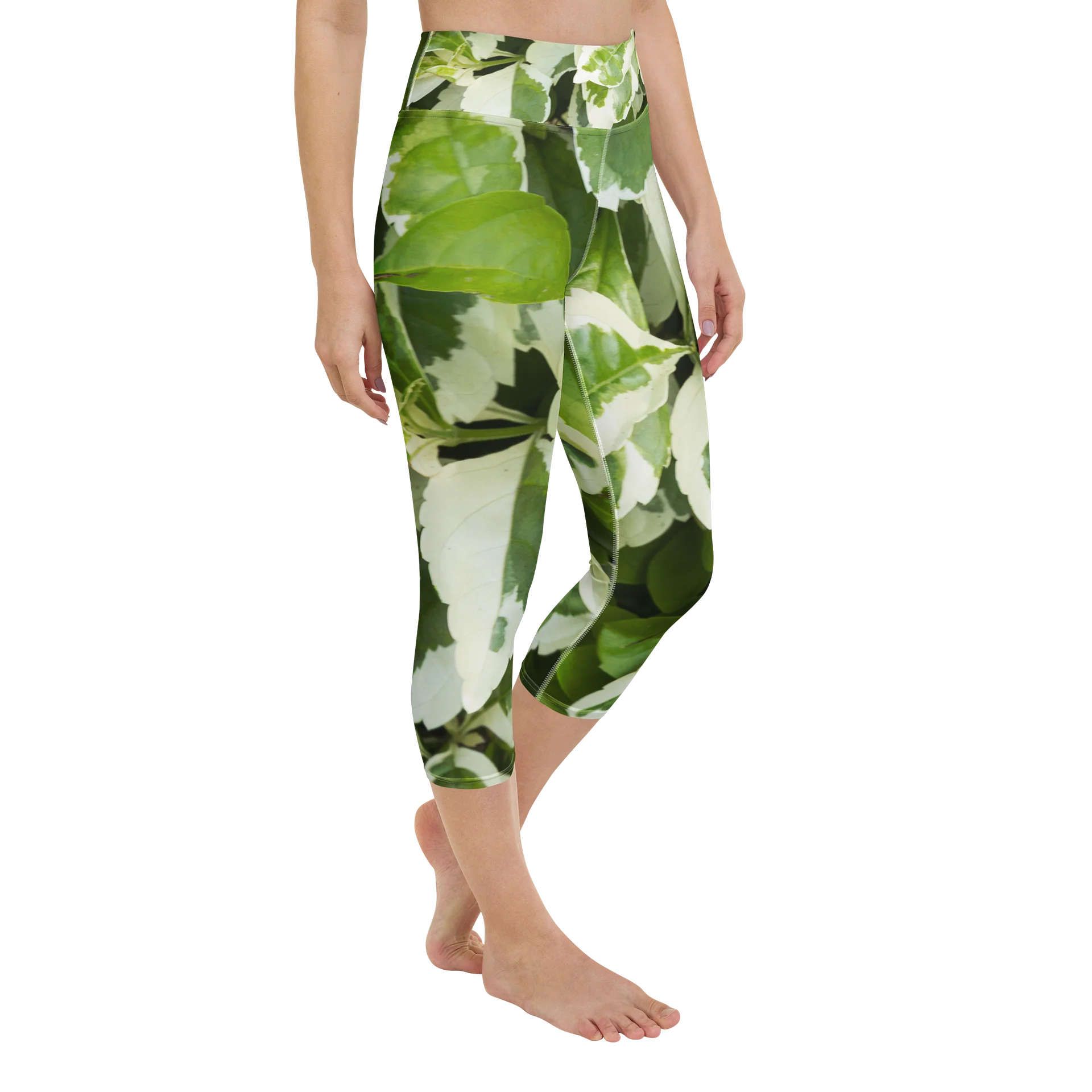 Moss & Parch All-Over Print Yoga Capri Leggings product image (2)