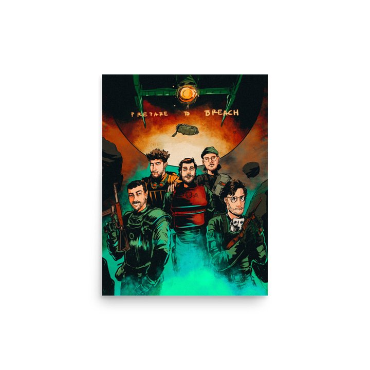 Prepare To Breach Poster product image (1)