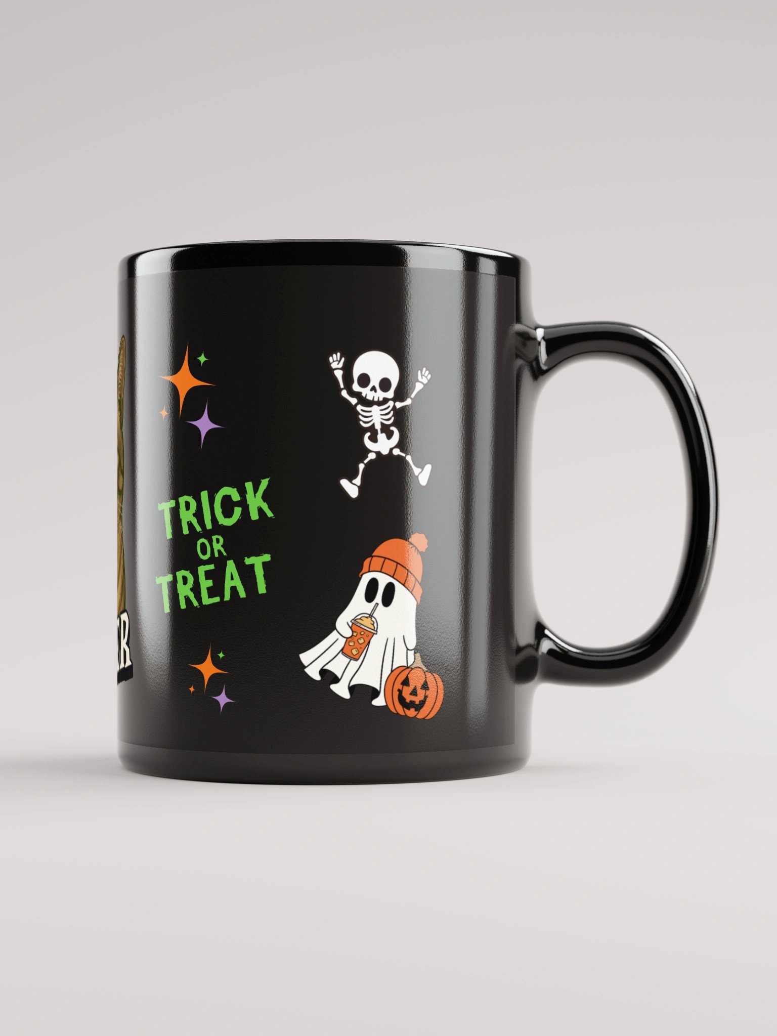 HALLOWEEN! / PERSONALIZED BLACK MUG / UNIQUE STYLE product image (4)