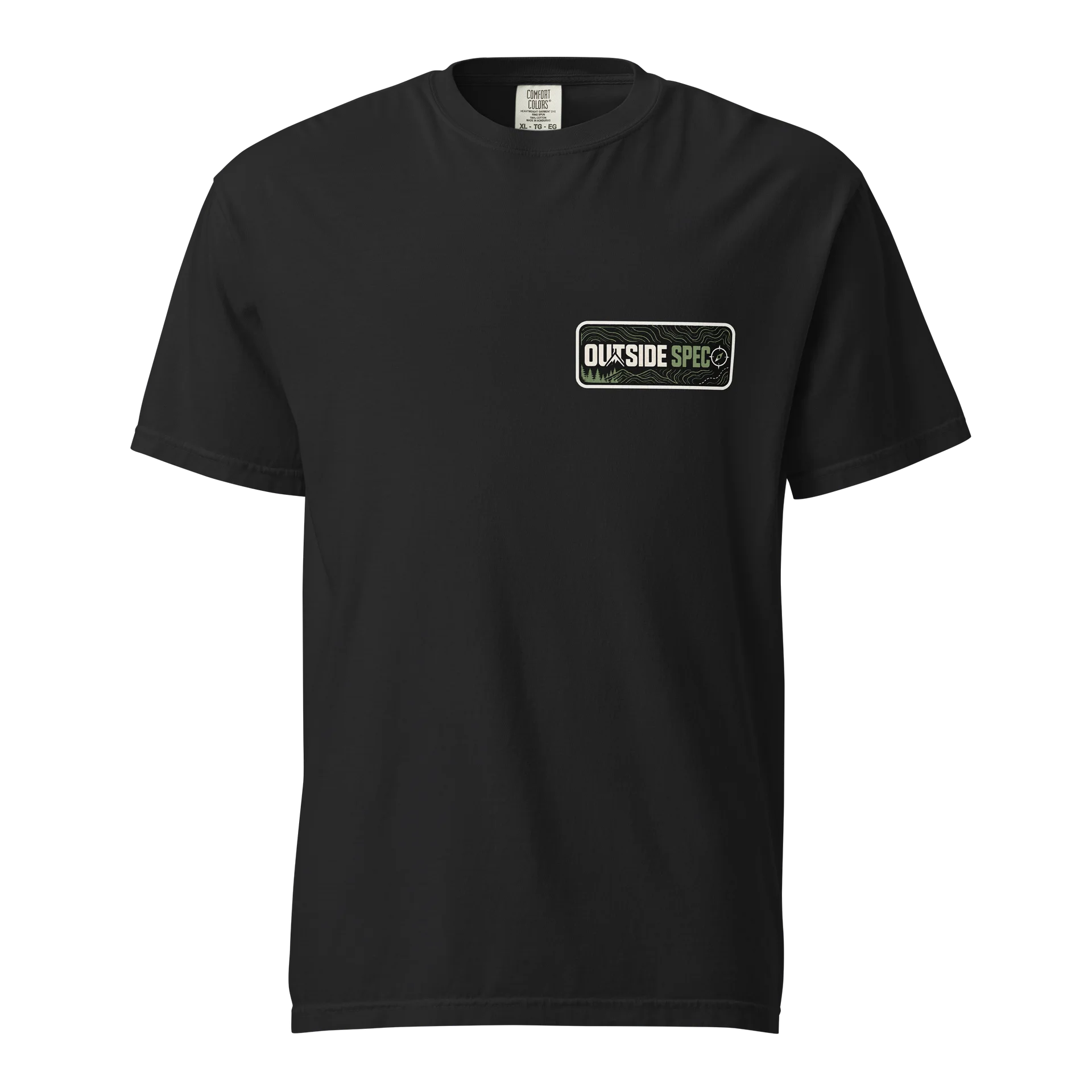 Outside Spec Topographic Logo Tee product image (2)