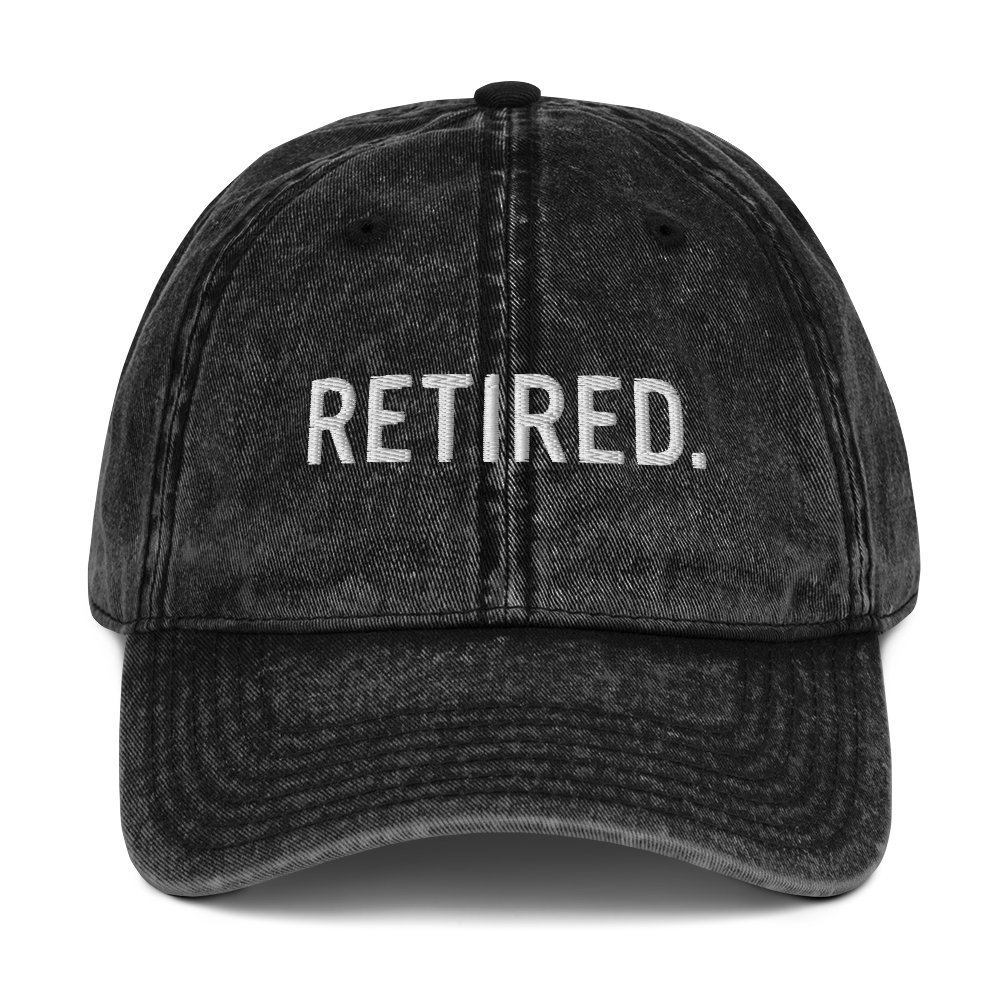 RETIRED. VINTAGE WASHED Dad Hat product image (1)
