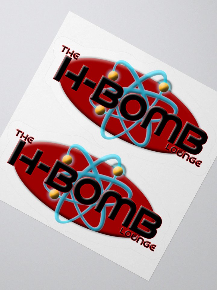 H-Bomb Lounge Stickers product image (7)