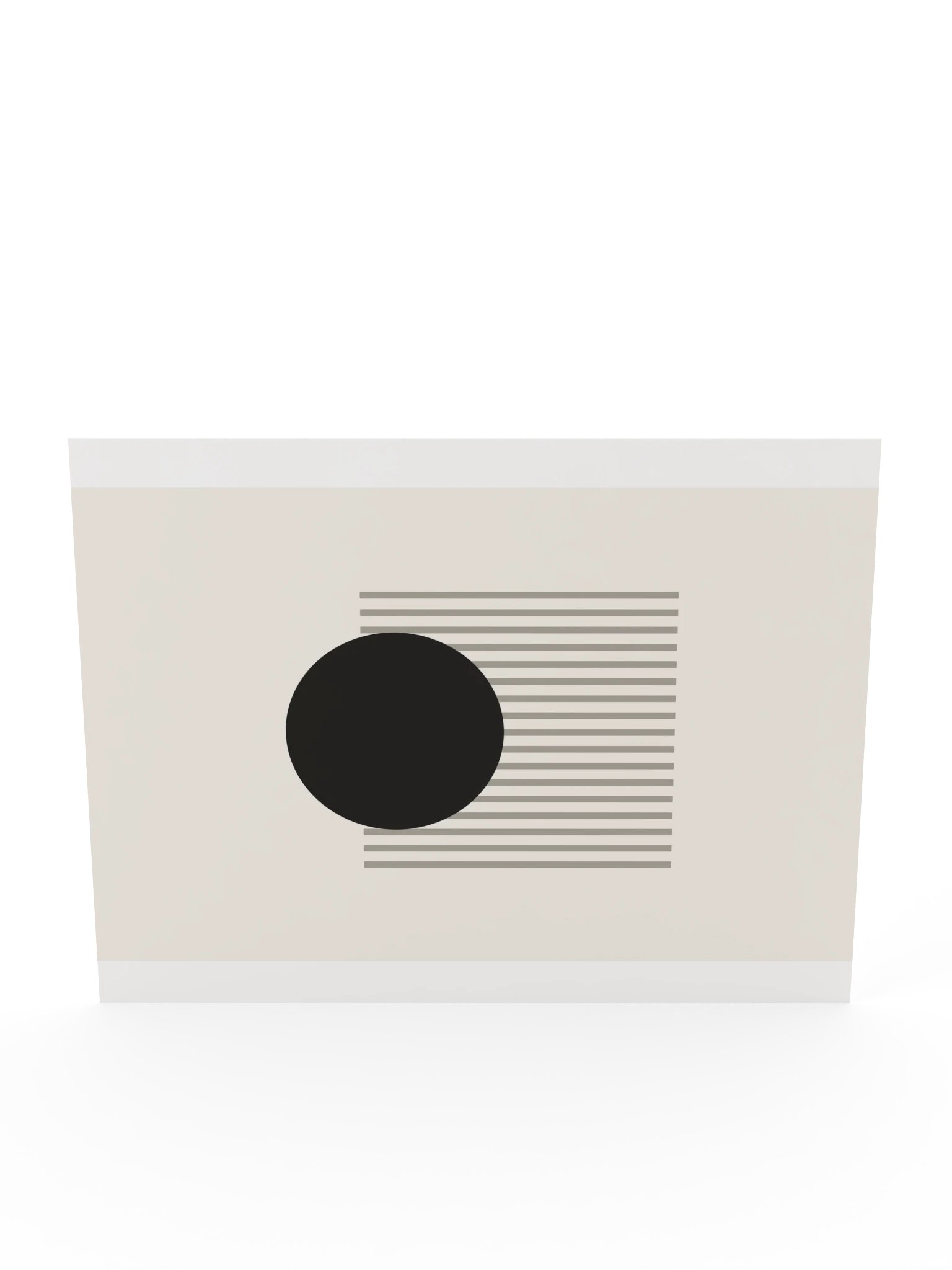Black Sun Abstract Print | Modern Bathroom Wall Art product image (12)