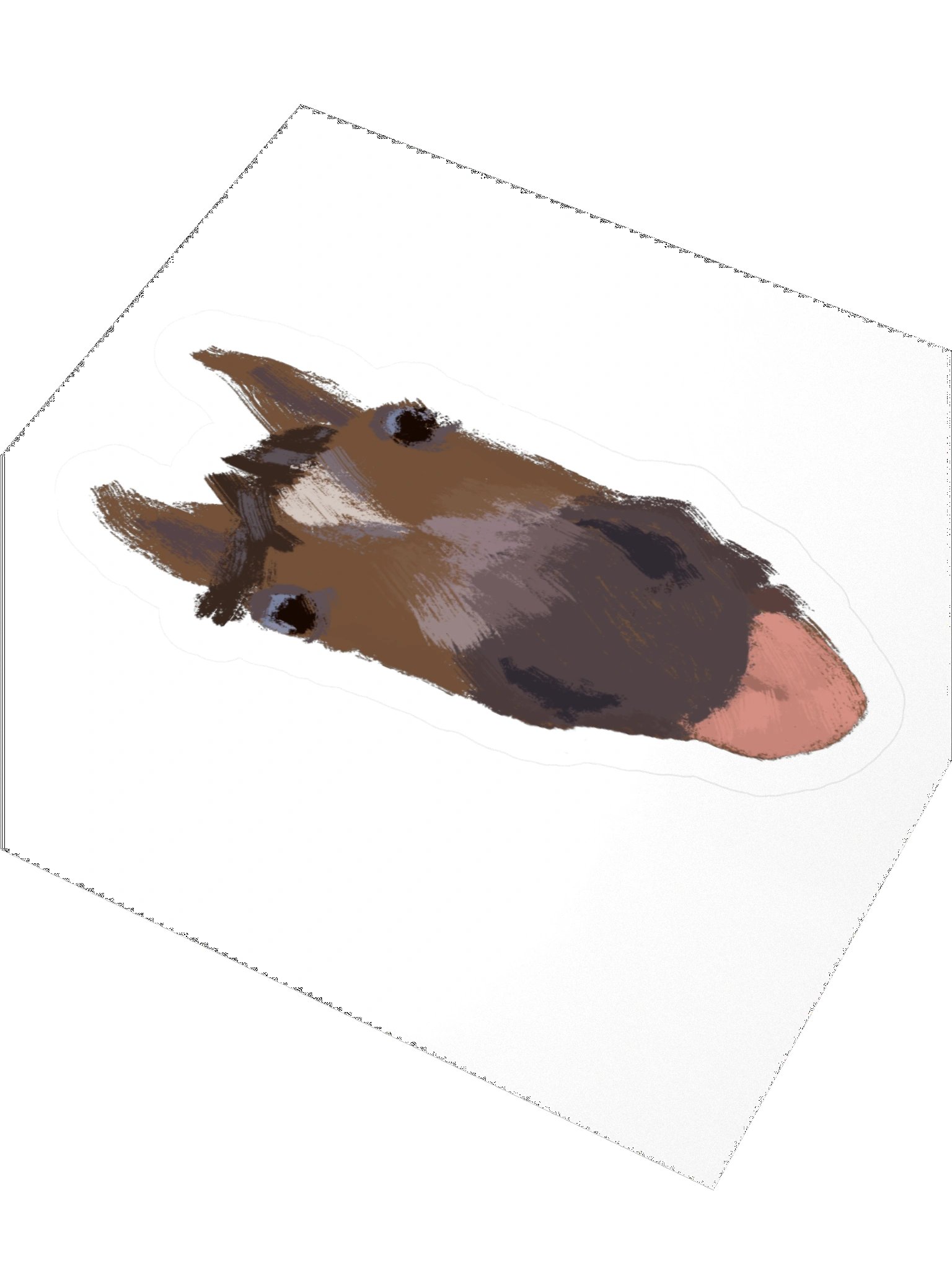 Just a horse (sticker) product image (3)