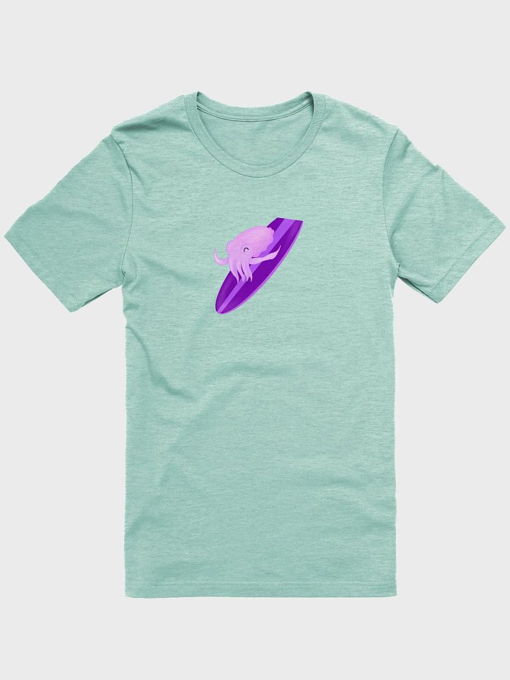 Surfing Cuttlefish Doodle Tee product image (2)