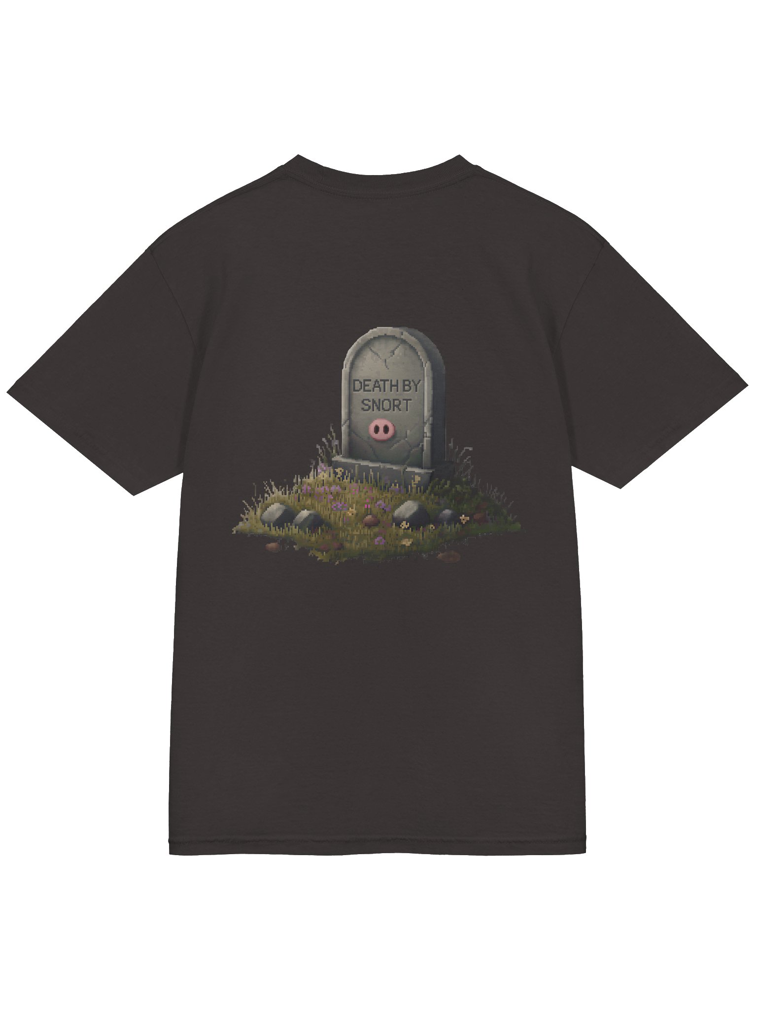 DEATH BY SNORT UNISEX COTTON TEE product image (4)
