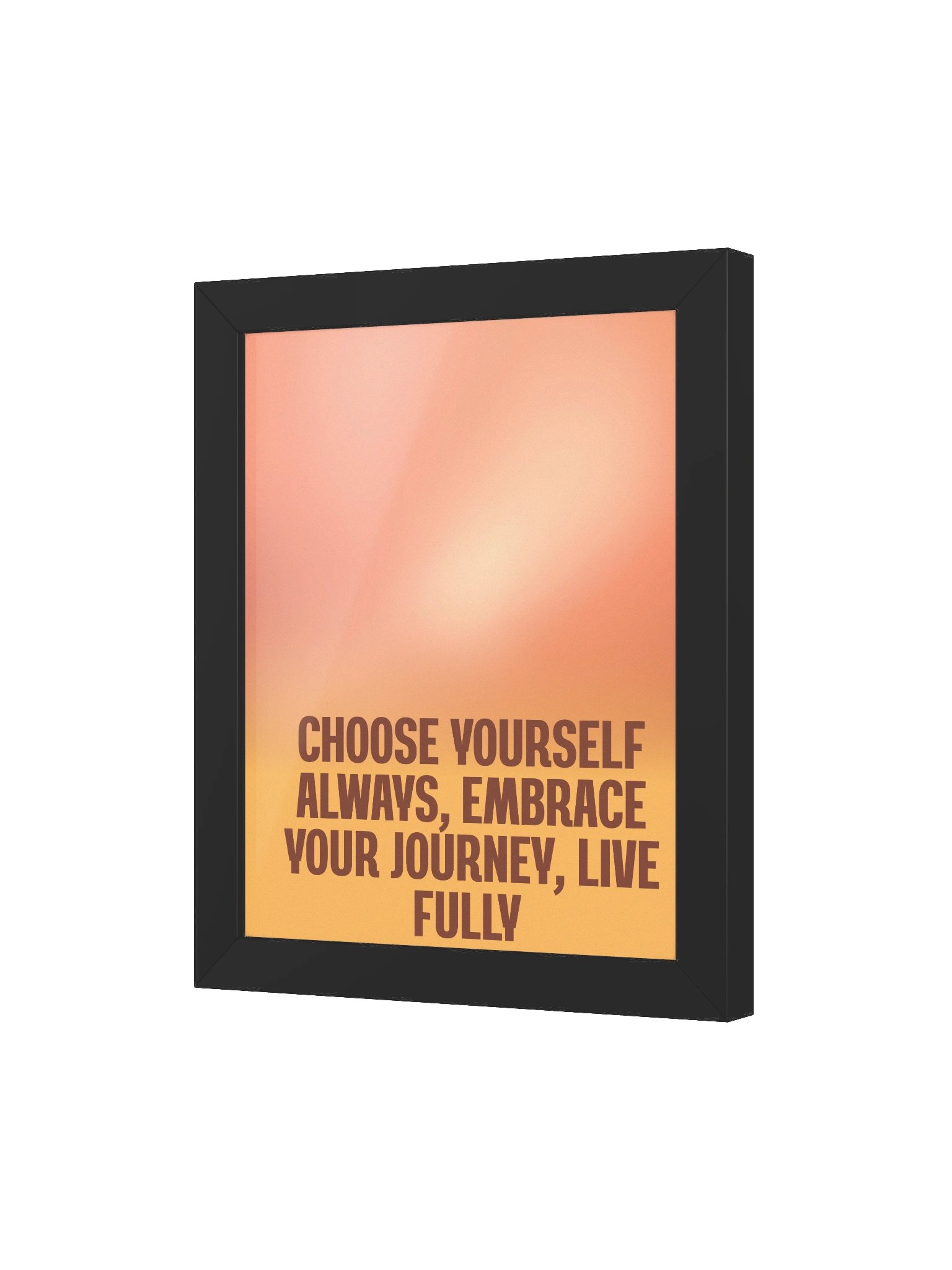 🧡 Terracotta + Amber + Dusty Rose — "choose yourself always" product image (7)