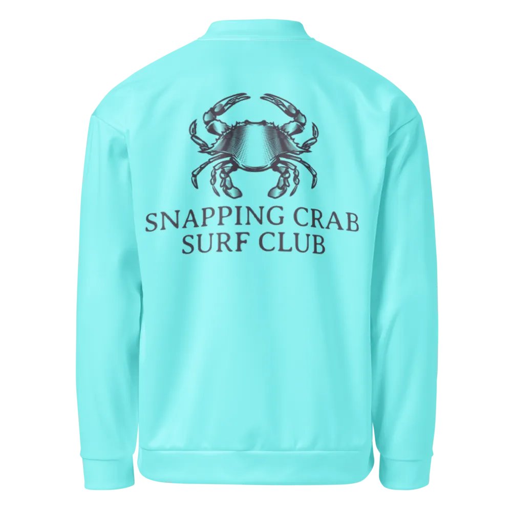 Snapping Crab Surf Club Men's Bomber Jacket product image (1)