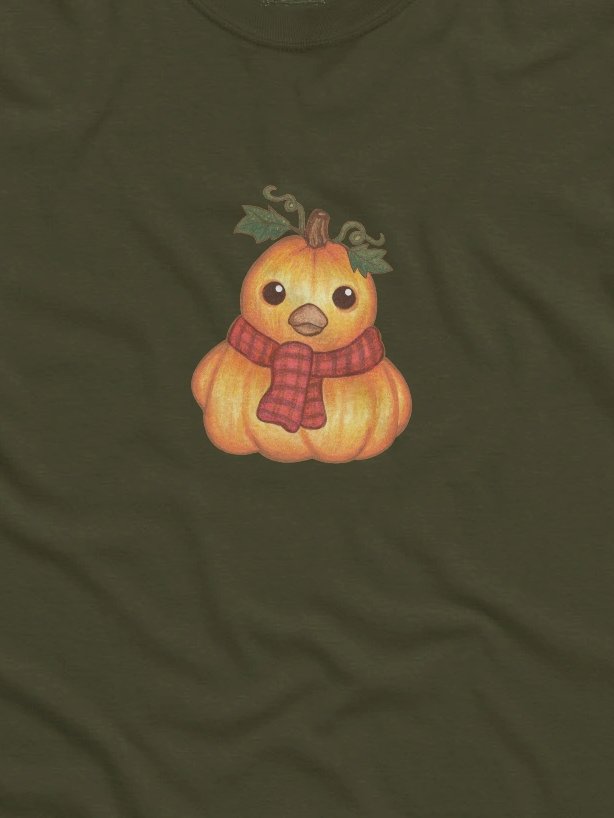 Pumpkin Duck - Comfort Colors T-Shirt product image (2)